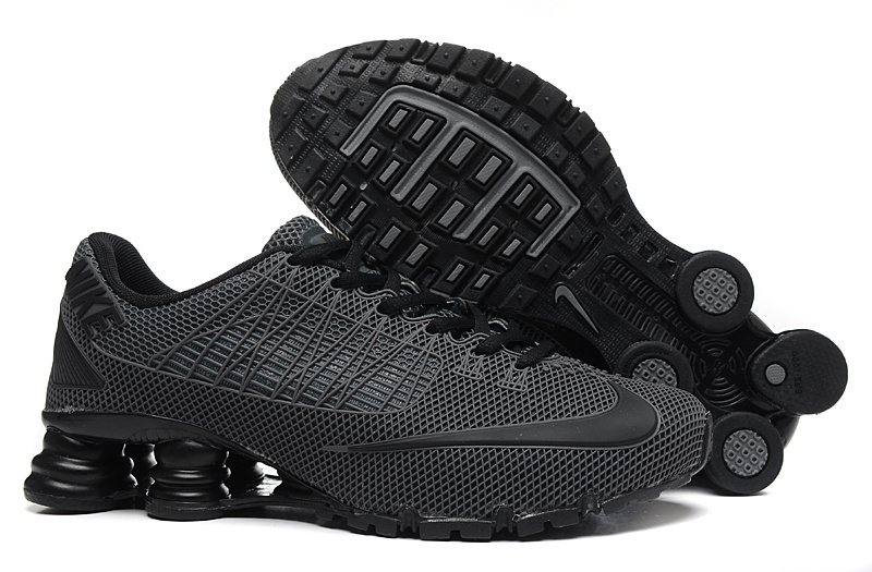 New Women Nike Shox OZ D Carbon Grey Black Shoes